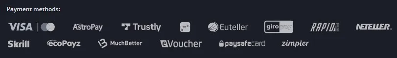 payment methods options