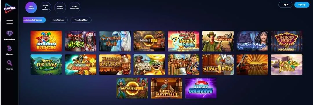 Casino games playerz