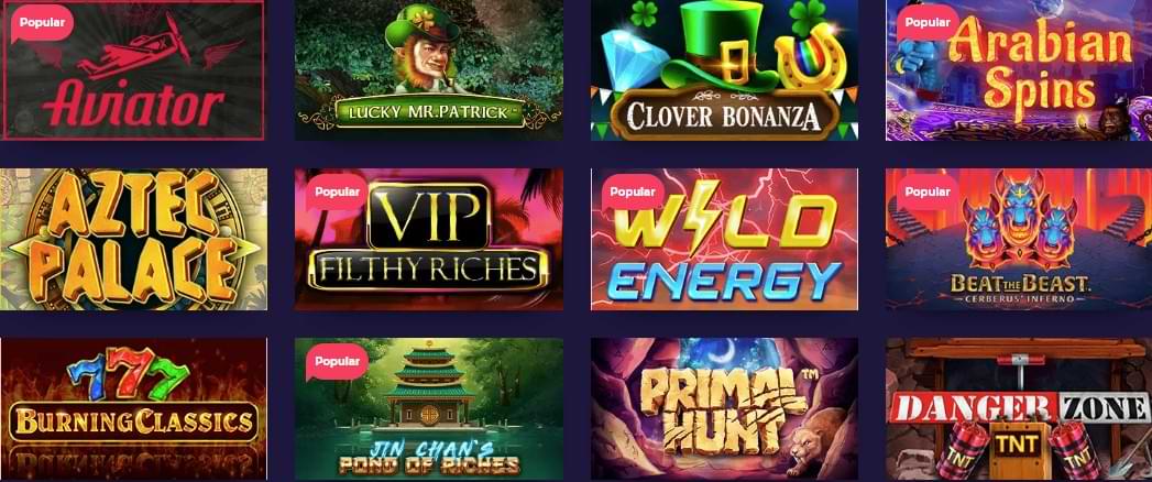 Nightrush Casino slots games