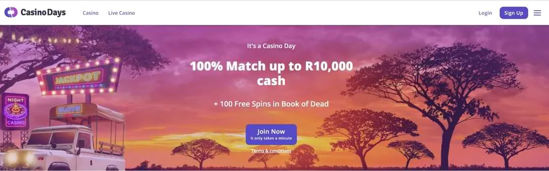 Casino bonuses Casino Days