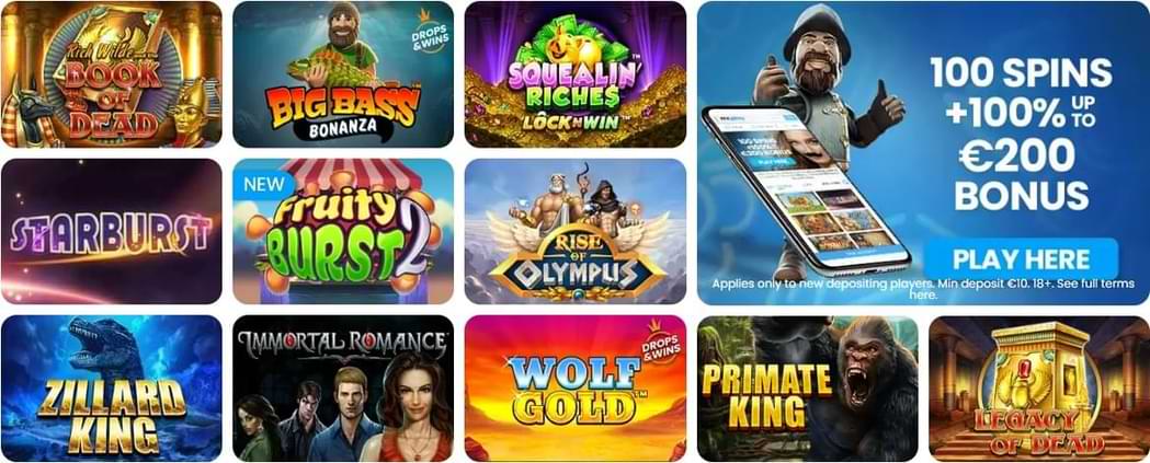 Software and Game Providers MrPlay Casino