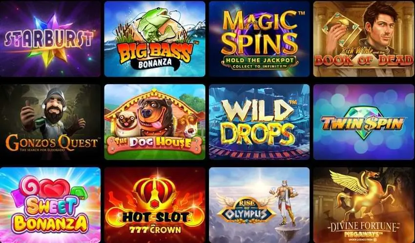 Sons of Slots Casino popular slots games