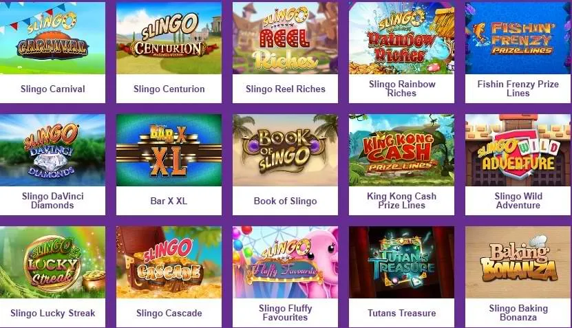 Yako Casino Slingo Games